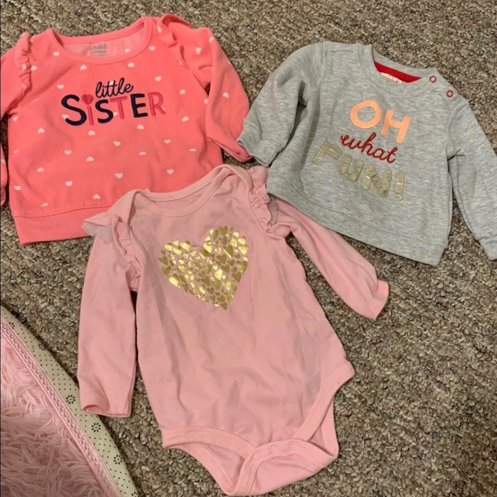 3 to 6 month baby girl clothes